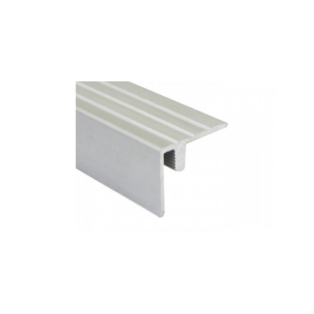 PERFIL ESCADA 25MM C/BASE PVC C/2.50M