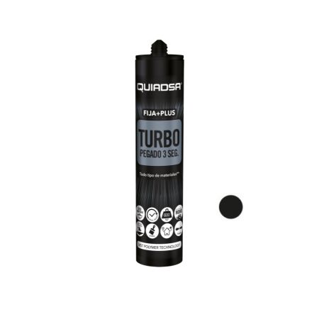 QUIADSA FIJA+PLUS TURBO PRETO 290ML