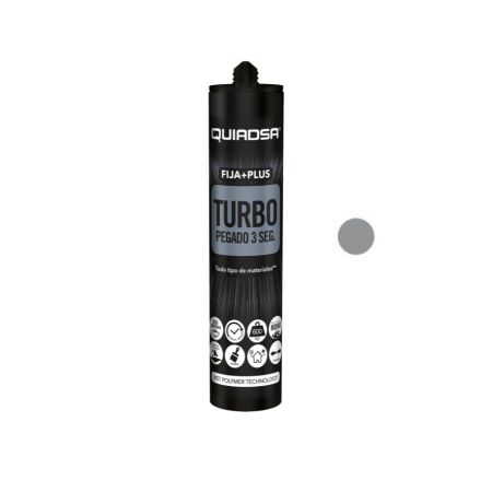 QUIADSA FIJA+PLUS TURBO CINZA 290ML