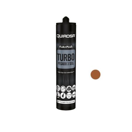 QUIADSA FIJA+PLUS TURBO CASTANHO 290ML