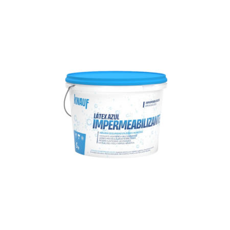 MEMBRANA KNAUF LÁTEX AZUL BALDE 5KG