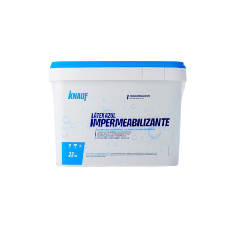 MEMBRANA KNAUF LÁTEX AZUL BALDE 22KG